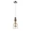 LUMION 8067/1A MODERNI LN25 299 хром/амбер/прозрачный, металл/стекло Подвесной светильник G9 1*20W 220V GALLO