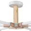 LUMION 8095/6C MODERNI LN25 268 белый/белый металл, дерево/металл Люстра потолочная Е27 6*60W 220V COLANGE, изображение 4