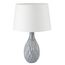 LUMION 8138/1T MODERNI LN25 000 серый/белый, керамика/текстиль Настольная лампа Е27 1*60W 220V YARA