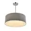 LUMION 8111/5 MODERNI LN25 138  хром/серый, металл/текстиль Люстра подвесная E14 5*40W 220V ZIGRISA, изображение 3