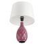 LUMION 8137/1T MODERNI LN25 000 красный/белый, керамика/текстиль Настольная лампа Е27 1*60W 220V YARA, изображение 3