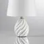 LUMION 8143/1T MODERNI LN25 000 белый, керамика/текстиль Настольная лампа Е27 1*60W 220V KEILA, изображение 6