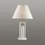 LUMION 5291/1T NEOCLASSI LN23 000 белый, латунь Настольная лампа E27 1*60W 220V FLETCHER, изображение 4