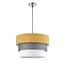 LUMION 8038/3 MODERNI LN25 133 никель/желтый/серый/белый, металл/текстиль Подвесной светильник Е27 3*60W 220V ILAIDA