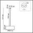 LUMION 8250/3 MODERNI LN25 000  никель/бежевый, металл/текстиль Подвес Е27 3*60W 220V NIKKI, изображение 2