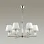 LUMION 3733/6 NEOCLASSI LN19 68 хром, золотой Люстра E27 6*60W 220V LORAINE, изображение 3