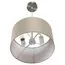 LUMION 8250/2 MODERNI LN25 000  никель/бежевый, металл/текстиль Подвес Е27 2*60W 220V NIKKI, изображение 3