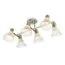 LUMION 8045/6C MODERNI LN25 186 белый, латунь/белый металл/металл Люстра потолочная Е14 6*40W 220V ANRIYA, изображение 5