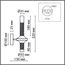 LUMION 8112/2W NEOCLASSI LN25 26 черный/бронза/прозрачный, металл/стекло Бра G9 2*30W 220V TAMARESA, изображение 2