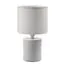 LUMION 8144/1T MODERNI LN25 000 белый, керамика/текстиль Настольная лампа Е27 1*60W 220V TUALA