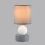 LUMION 8181/1T MODERNI LN25 000 серый, керамика/текстиль Настольная лампа E14 1*40W 220V LALANA, изображение 4