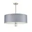 LUMION 8108/7C MODERNI LN25 131 латунь титаниум/серый, металл/текстиль/стекло Люстра потолочная E14 7*40W 220V DAMONA