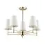 LUMION 4436/5C NEOCLASSI LN20 72 золотой, белый Люстра потолочная E14 5*40W 220V DORIS