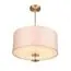 LUMION 8109/5C MODERNI LN25 129 латунь титаниум/бежевый, металл/текстиль/стекло Люстра потолочная E14 5*40W 220V DAMONA, изображение 3