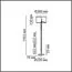 LUMION 8078/1F NEOCLASSI LN25 369 черный, металл/текстиль Торшер E27 1*60W 220V TAPIA, изображение 2