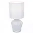 LUMION 8226/1T MODERNI LN25 384 белый, керамика/текстиль Настольная лампа E14 1*40W 220V ORIGAMIA, изображение 4