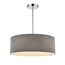 LUMION 8111/5 MODERNI LN25 138  хром/серый, металл/текстиль Люстра подвесная E14 5*40W 220V ZIGRISA, изображение 4