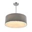LUMION 8111/5 MODERNI LN25 138  хром/серый, металл/текстиль Люстра подвесная E14 5*40W 220V ZIGRISA, изображение 3