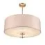 LUMION 8109/7C MODERNI LN25 129 латунь титаниум/бежевый, металл/текстиль/стекло Люстра потолочная E14 7*40W 220V DAMONA, изображение 3