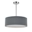 LUMION 8111/5 MODERNI LN25 138  хром/серый, металл/текстиль Люстра подвесная E14 5*40W 220V ZIGRISA