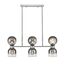 LUMION 8114/6 MODERNI LN25 142 хром/дымчатый, металл/стекло Подвесной светильник G9 3*30W + E14 3*40W 220V TAUNA, изображение 4