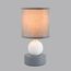LUMION 8181/1T MODERNI LN25 000 серый, керамика/текстиль Настольная лампа E14 1*40W 220V LALANA, изображение 4
