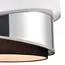 LUMION 8040/3 MODERNI LN25 136 никель/белый/серебро/черный, металл/текстиль Подвесной светильник Е27 3*60W 220V INDIRA, изображение 6