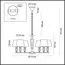 LUMION 3733/6 NEOCLASSI LN19 68 хром, золотой Люстра E27 6*60W 220V LORAINE, изображение 2