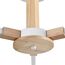 LUMION 8095/3C MODERNI LN25 268 белый/белый металл, дерево/металл Люстра потолочная Е27 3*60W 220V COLANGE, изображение 3