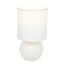 LUMION 8228/1T MODERNI LN25 000 белый, керамика/текстиль Настольная лампа E14 1*40W 220V MAKOVIA, изображение 4