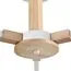 LUMION 8095/3C MODERNI LN25 268 белый/белый металл, дерево/металл Люстра потолочная Е27 3*60W 220V COLANGE, изображение 3