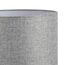 LUMION 8251/1T MODERNI LN25 000  никель/серый, металл/текстиль Настольная лампа Е27 60W 220V NIKKI, изображение 9