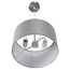 LUMION 8251/2 MODERNI LN25 000  никель/серый, металл/текстиль Подвес Е27 2*60W 220V NIKKI, изображение 3