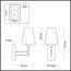 LUMION 4436/1W NEOCLASSI LN20 72 золотой, белый Бра E14 1*40W 220V DORIS, изображение 2