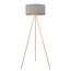 LUMION 8075/1F NEOCLASSI LN25 368 золото/серый, металл/текстиль Торшер E27 1*60W 220V AVIOLA