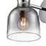 LUMION 8114/2W MODERNI LN25 142 хром/дымчатый, металл/стекло Бра G9 30W + E14 40W 220V TAUNA, изображение 8