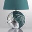 LUMION 8140/1T MODERNI LN25 000 бирюзовый/серебро, керамика/текстиль Настольная лампа Е27 1*60W 220V TAPALA, изображение 6