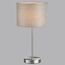 LUMION 8251/1T MODERNI LN25 000  никель/серый, металл/текстиль Настольная лампа Е27 60W 220V NIKKI, изображение 6