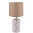 LUMION 8141/1T MODERNI LN25 000 бежевый/коричневый, керамика/текстиль Настольная лампа Е27 1*60W 220V TERAZIO