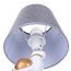 LUMION 8208/1T MODERNI LN25 000 белый/серый, керамика/текстиль Настольная лампа Е27 1*60W 220V ATLAS, изображение 4