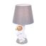 LUMION 8208/1T MODERNI LN25 000 белый/серый, керамика/текстиль Настольная лампа Е27 1*60W 220V ATLAS, изображение 5
