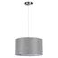 LUMION 8251/2 MODERNI LN25 000  никель/серый, металл/текстиль Подвес Е27 2*60W 220V NIKKI
