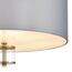 LUMION 8108/5C MODERNI LN25 131 латунь титаниум/серый, металл/текстиль/стекло Люстра потолочная E14 5*40W 220V DAMONA, изображение 7