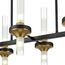 LUMION 8112/12 NEOCLASSI LN25 26 черный/бронза/прозрачный, металл/стекло Люстра потолочная G9 12*30W 220V TAMARESA, изображение 3