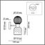LUMION 8114/2W MODERNI LN25 142 хром/дымчатый, металл/стекло Бра G9 30W + E14 40W 220V TAUNA, изображение 2