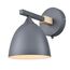 LUMION 8096/1W MODERNI LN25 267 серый/серый металл, дерево/металл Бра Е27 1*60W 220V COLANGE, изображение 5