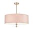LUMION 8109/7C MODERNI LN25 129 латунь титаниум/бежевый, металл/текстиль/стекло Люстра потолочная E14 7*40W 220V DAMONA, изображение 5