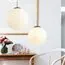 LUMION 4543/1 SUSPENTIONI LN21 329 хром, белый Подвес E27 60W L провода 1500мм 220V SUMMER, изображение 3