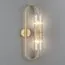 LUMION 6560/2W SUSPENTIONI LN25 239 золотой/прозрачный/металл/стекло Бра G9 2*20W 220V TORONTO, изображение 3