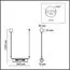 LUMION 6560/2 SUSPENTIONI LN25 239 золотой/прозрачный/металл/стекло Подвес G9 2*20W 220V TORONTO, изображение 2